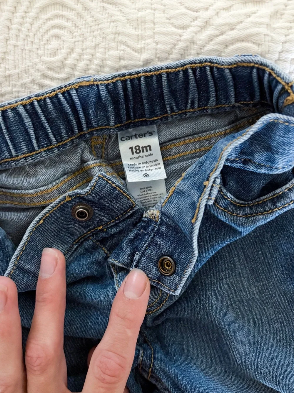 Carter’s Toddler Girls 18 month Jeans